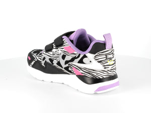 Primigi 1958011 Black/Fuchsia/Animal Print Sneaker